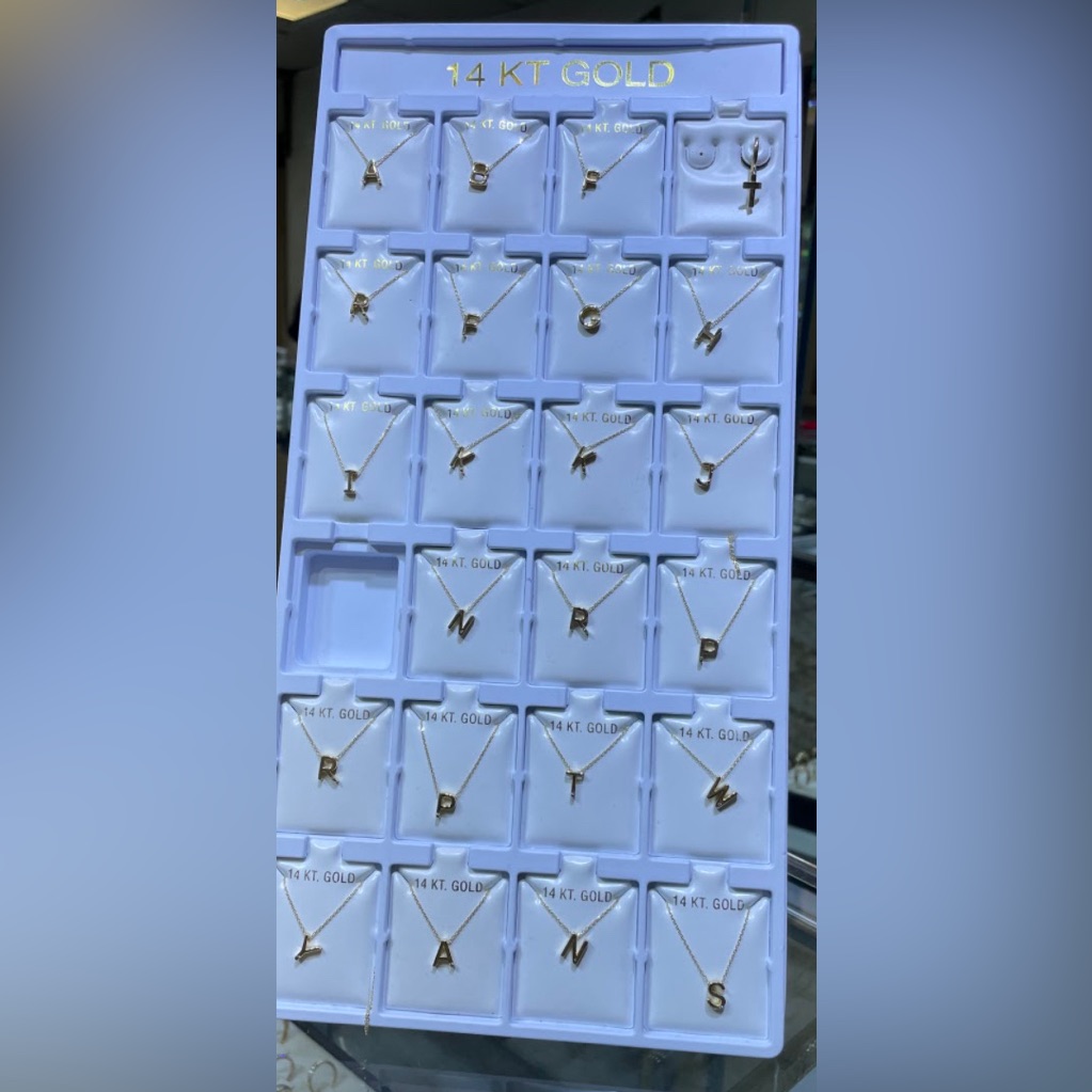 14k Gold Initials